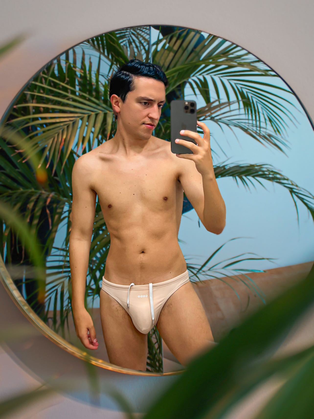 sex toys for cocks Ultra Low Waist Swimwear Men Swim Briefs Sexy Half Hips Mini Bikini Panties  Slip Man Swimsuit Swimming Trunk Men's Bathing Suit main image 1