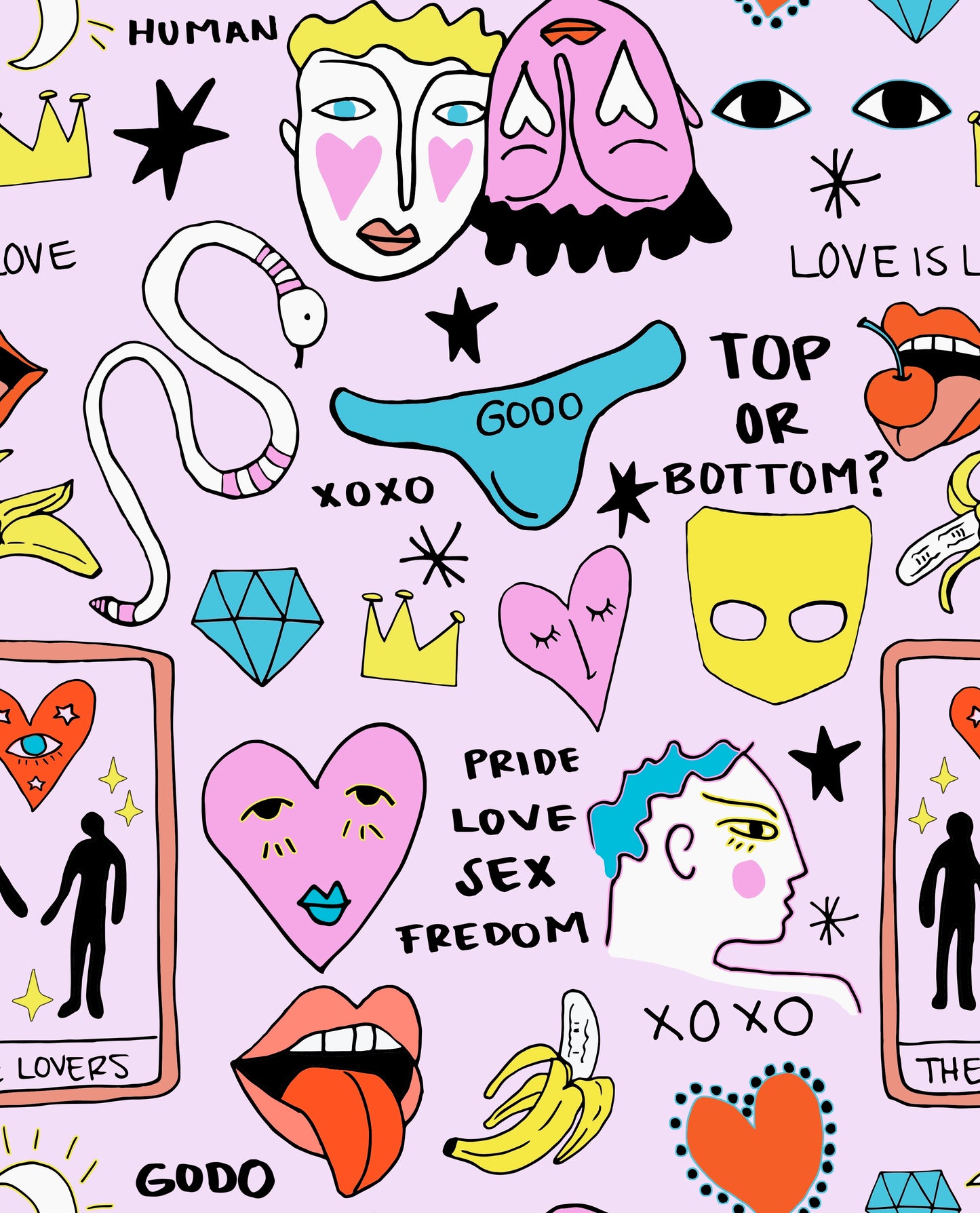 Bandana Icon Pink