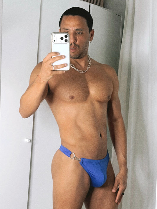 Hook Thong — Navy Blue