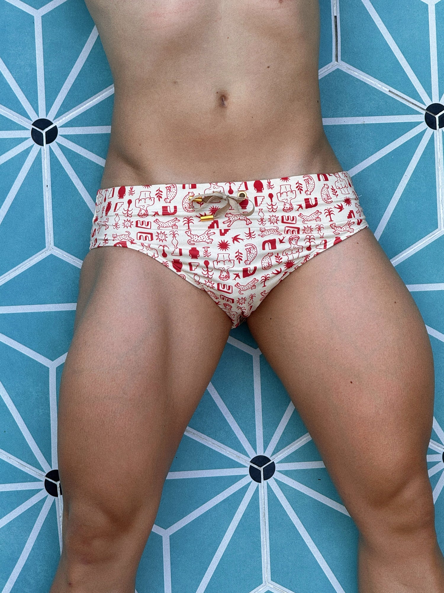 Men's Milo sunga by GODO — body-sculpting designer beach swimwear