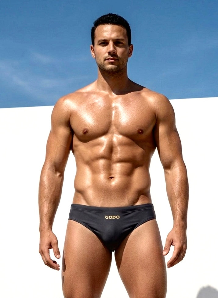 Swimbrief classic color black GODO